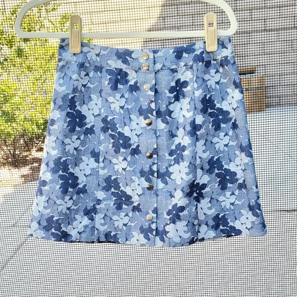 Related Button Down Floral Skirt size 4 US